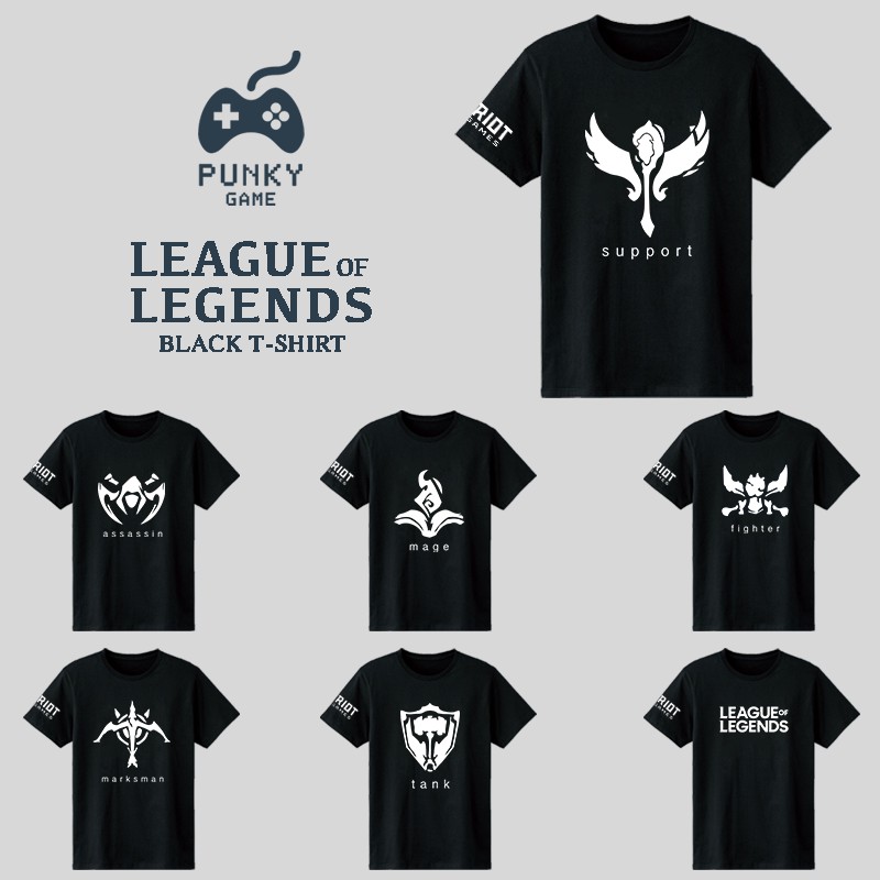 Áo Liên Minh Huyền Thoại  Logo  ngắn tay