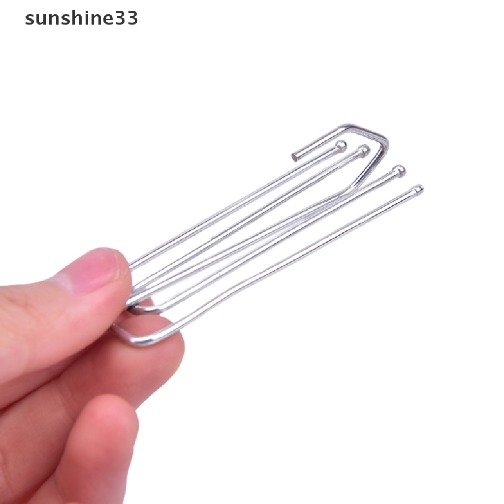 Set 30 móc kim loại treo rèm cửa chống rỉ sét