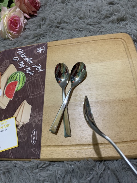 Thìa inox soup tròn cho bé