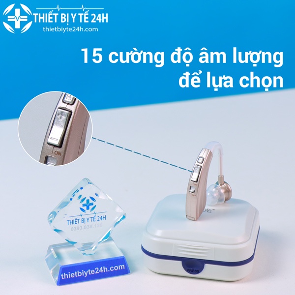 Máy Trợ Thính Không Dây Dành Cho Người Già VHP 220 Chính Hãng