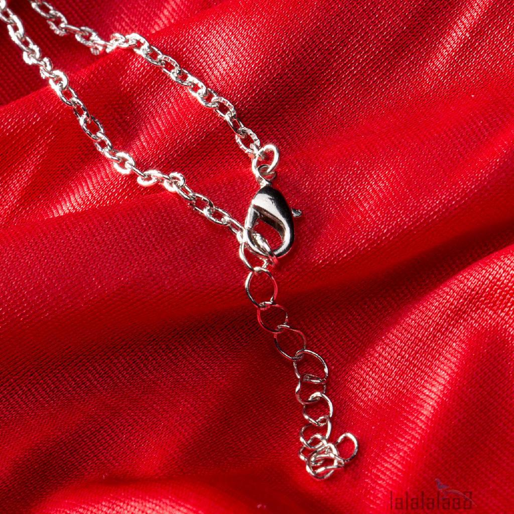 ☆➔❤Mặt dây chuyền vòng cổ chuỗi pha lê Ocean Sapphire