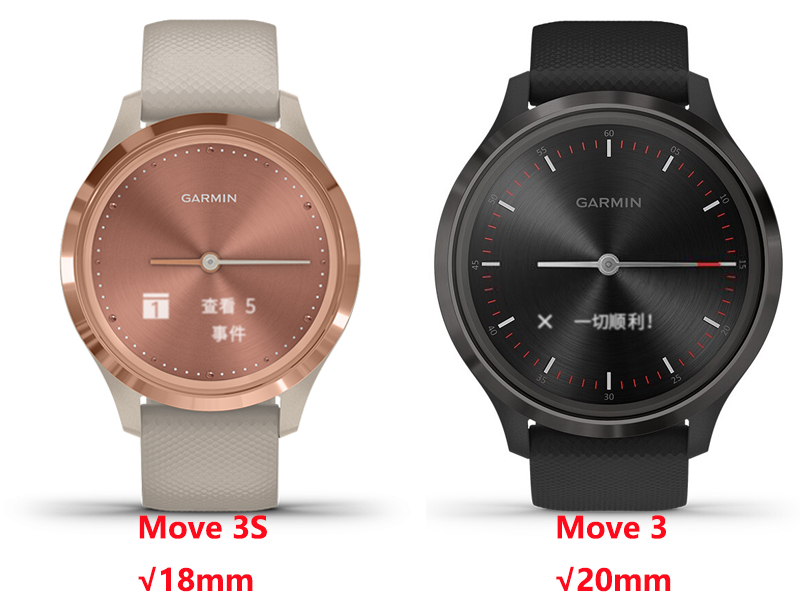 Dây Đeo Silicon Cho Đồng Hồ Thông Minh garmin vivomove 3 / 3s