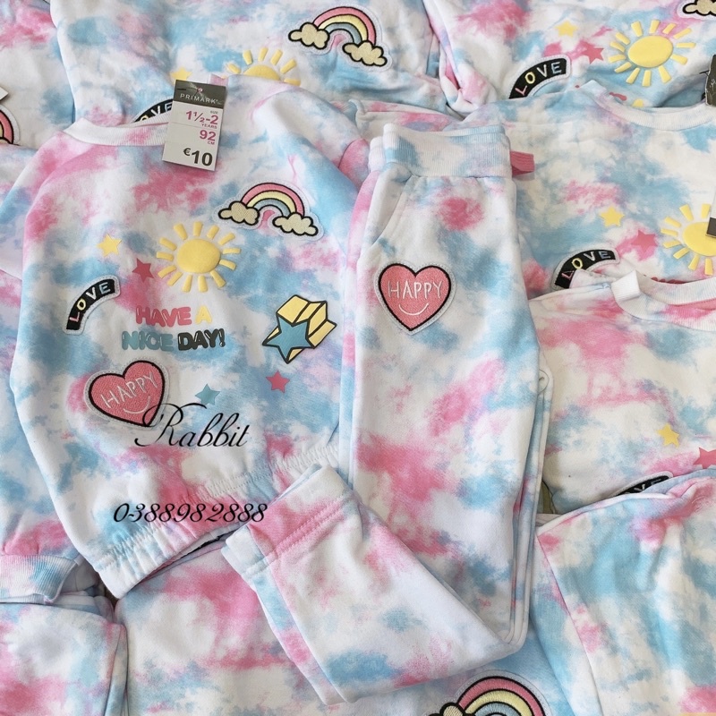 Bộ nỉ Primark size trung