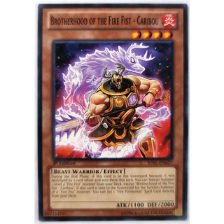 [Thẻ Yugioh] Brotherhood of the Fire Fist - Caribou |EN| Common