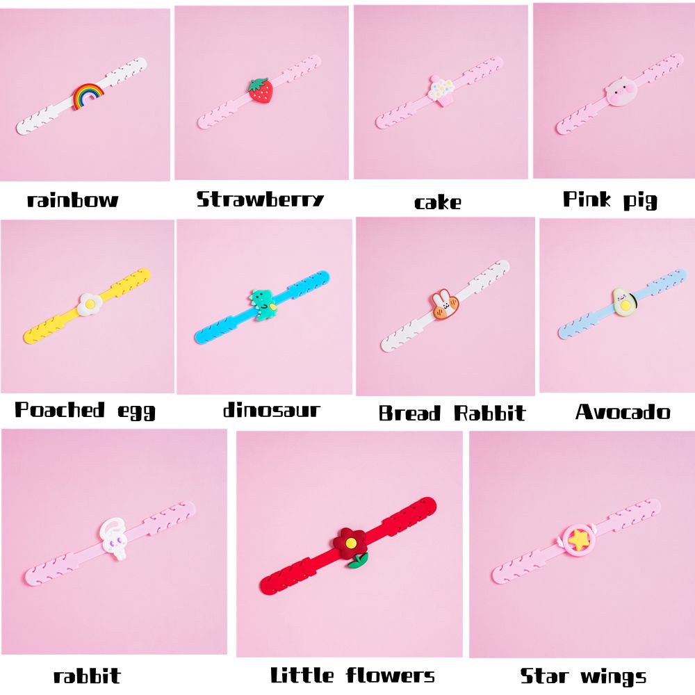 CLEVER [New Arrivals] Children's Anti-tight Mask With Adjustable Buckles For Ear Pain Relief With Cute Cartoon Motifs