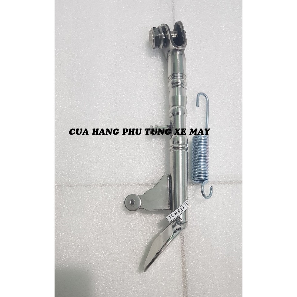 Chân chống nghiêng inox 304 đặc cao cấp cho xe Exciter 135