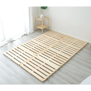 GIƯỜNG PALLET GẤP GỌN, GỖ THÔNG MỚI 100%  ẢNH THẬT