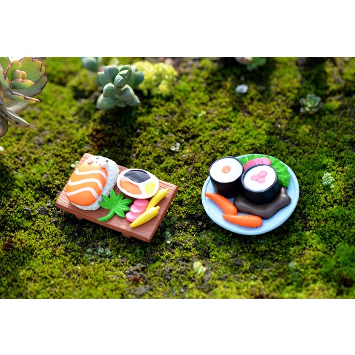 Đồ chơi Mô Hình món Sushi giả đồ chơi nhập vai Sushi trưng bày trang trí