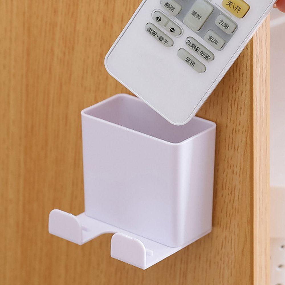 HARRIETT Giá Đỡ Điều Khiển Từ Xa / Cắm Sạc Điện Thoại Gắn Tường Không Cần Khoan Đa Năng