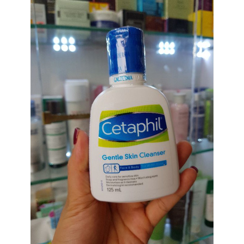 Sữa rửa mặt CETAPHIL Gentle Skin Cleanser 125ml & 591ml . Được Bác Sĩ Da Liễu Khuyên Dùng . Dành cho mọi loại da..