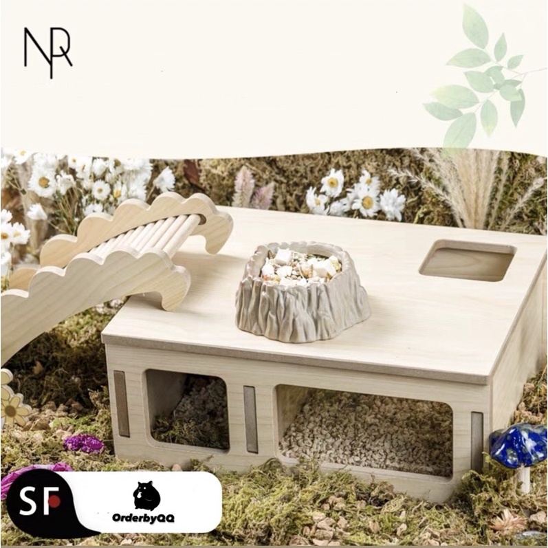 Hầm Trú Ẩn Mê Cung Dành Cho Hamster Chống Thấm Nước