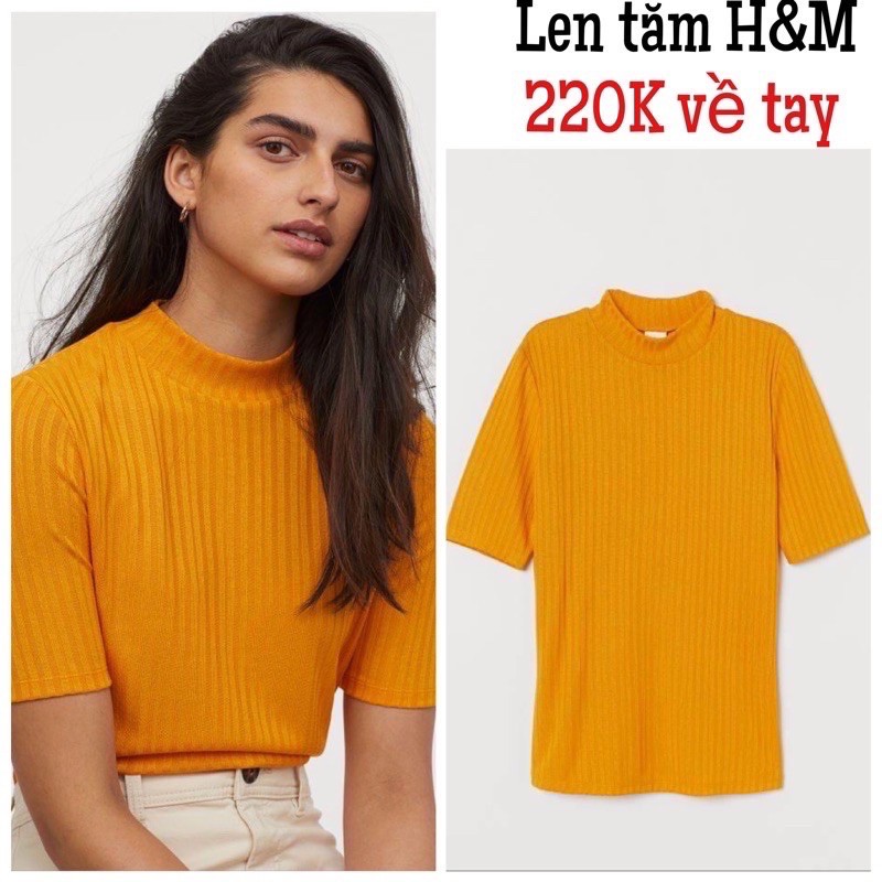 Áo len tăm HM ( Hàng vợt sale sẵn)