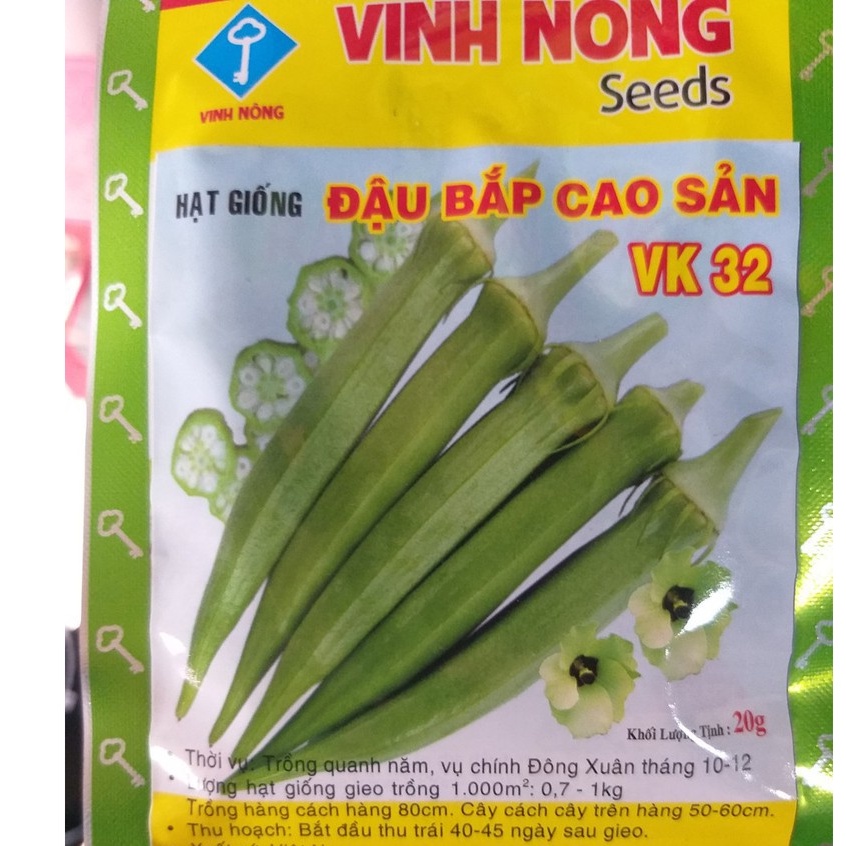 Hạt Giống Đậu Bắp Cao Sản Trái Trắng