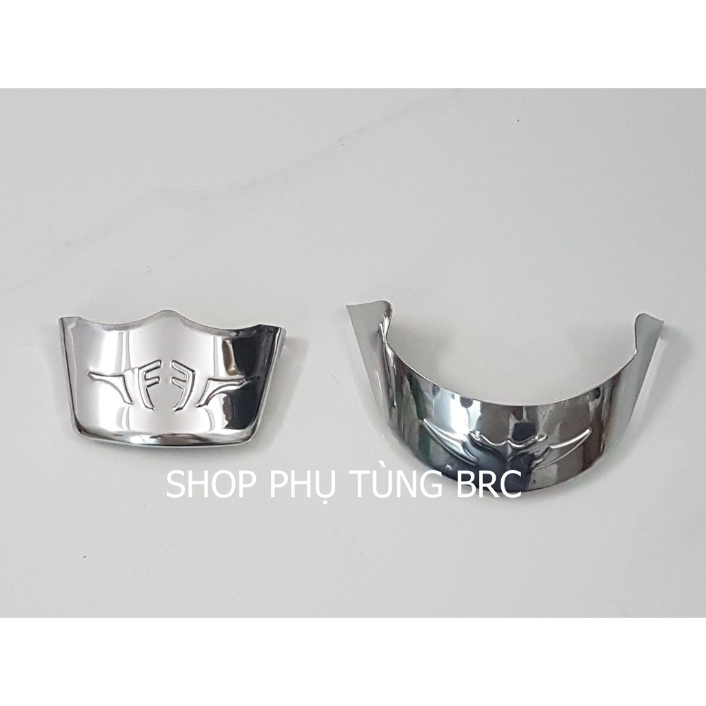 Bộ ốp mỏ dè INOX lắp cho tất cả các phiên bản  xe VISION đời 2021 trở lên.