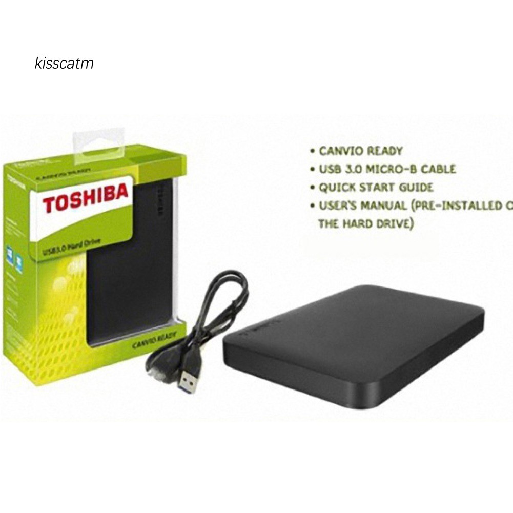 Ổ Cứng Di Động Toshiba 500gb/1tb/2tb Usb 3.0 | BigBuy360 - bigbuy360.vn