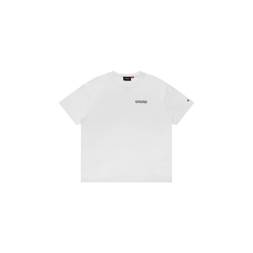 5THEWAY® /solid/ DROP SHOULDER TEE™ in WHITE aka Áo Thun Trắng Tay Ngắn