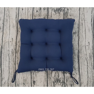 Đệm ngồi bệt, nệm lót ghế 40x40cm có dây buộc