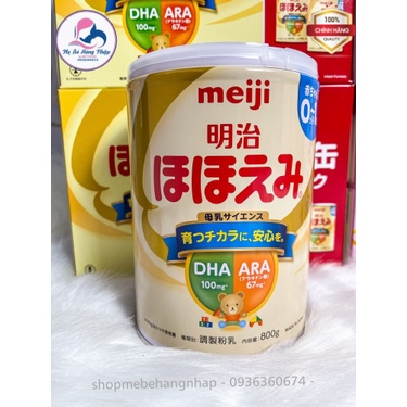 Sữa Meiji Nhật Bản số 0 và số 9