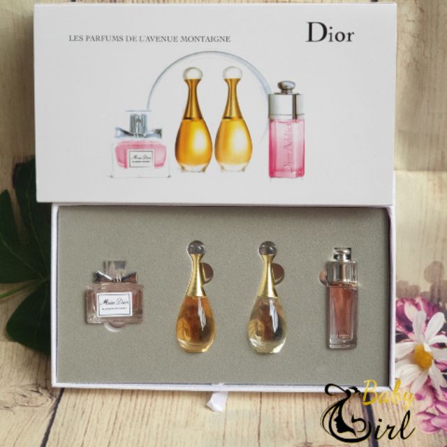 SET NƯỚC HOA CAO CẤP DIOR 4 chai . [New Hot]