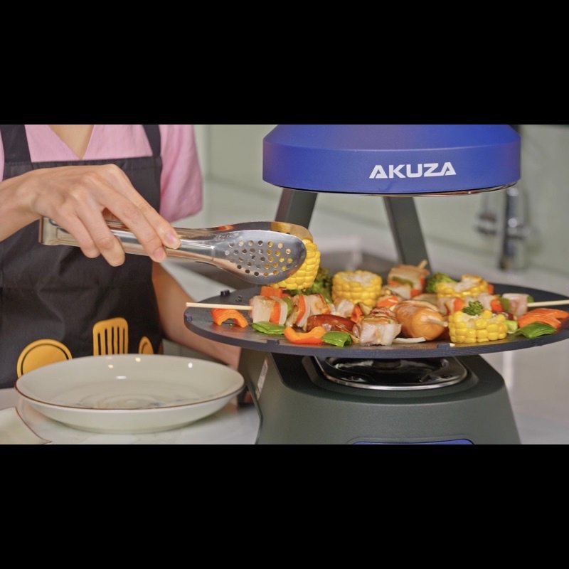 Bếp nướng không khói tự xoay BBQ