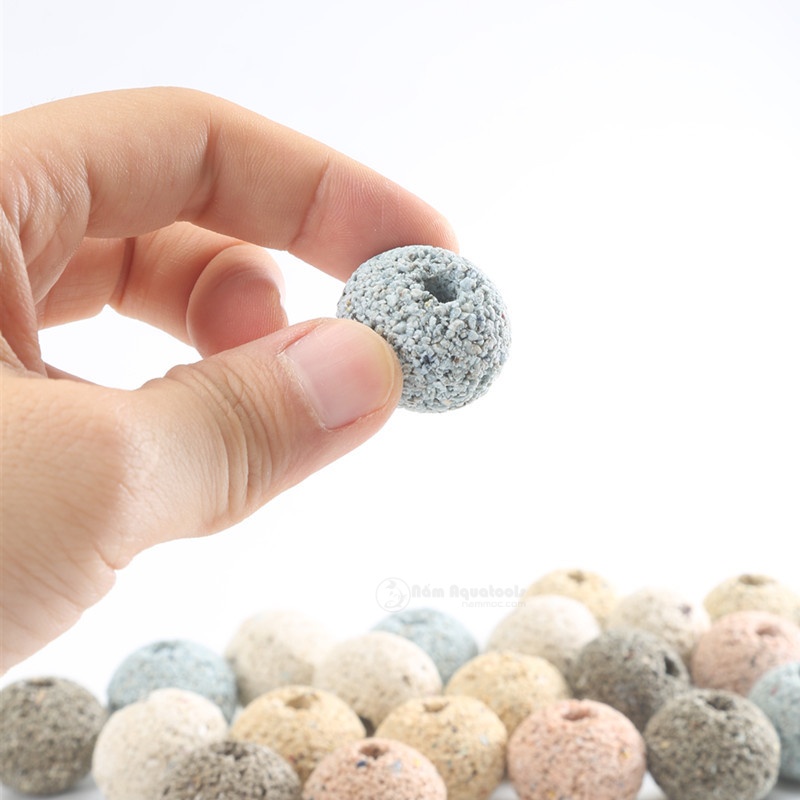 Sứ Khoáng Nano | Sứ Khoáng Ngũ Sắc | Vật liệu Lọc Nước Đa Năng - Cung Cấp Khoáng Vi Lượng Giúp Cá Khoẻ - Lên Màu Đẹp