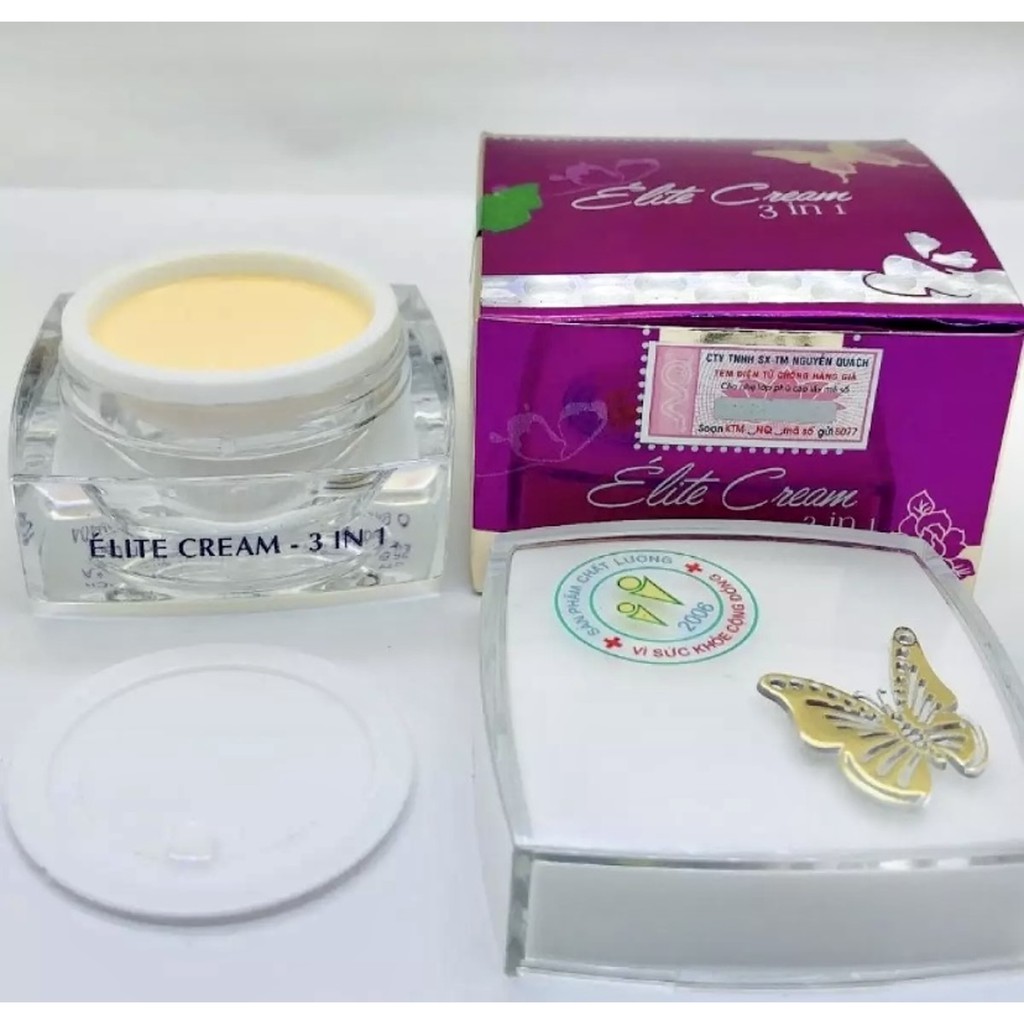 Kem Con Bướm Nguyễn Quách - Elite Treatment Cream 3 In 1 ( HÀNG CHÍNH HÃNG ) 12g