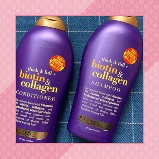 Dầu gội xả Biotin Collagen Chính hãng 577ml Ogx USA
