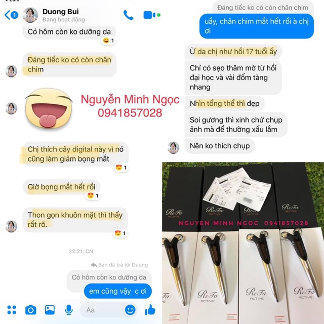 Refa Active Digit - Cây Mát Xa Nâng Cơ, Xoá Nhăn, Chống Lão Hoá