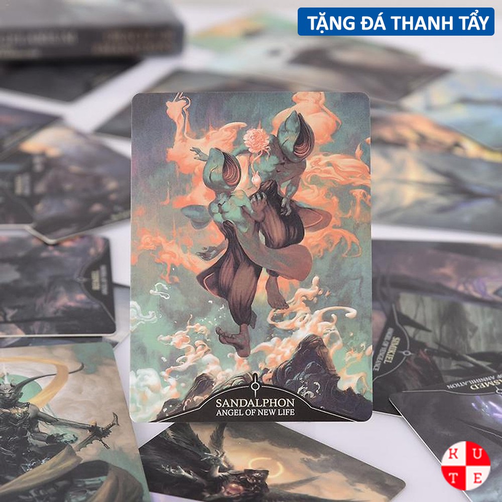 Bài Oracle Angelarium Oracle Of Emanations 32 Lá Bài Tặng File Tiếng Anh Và Đá Thanh Tẩy C94