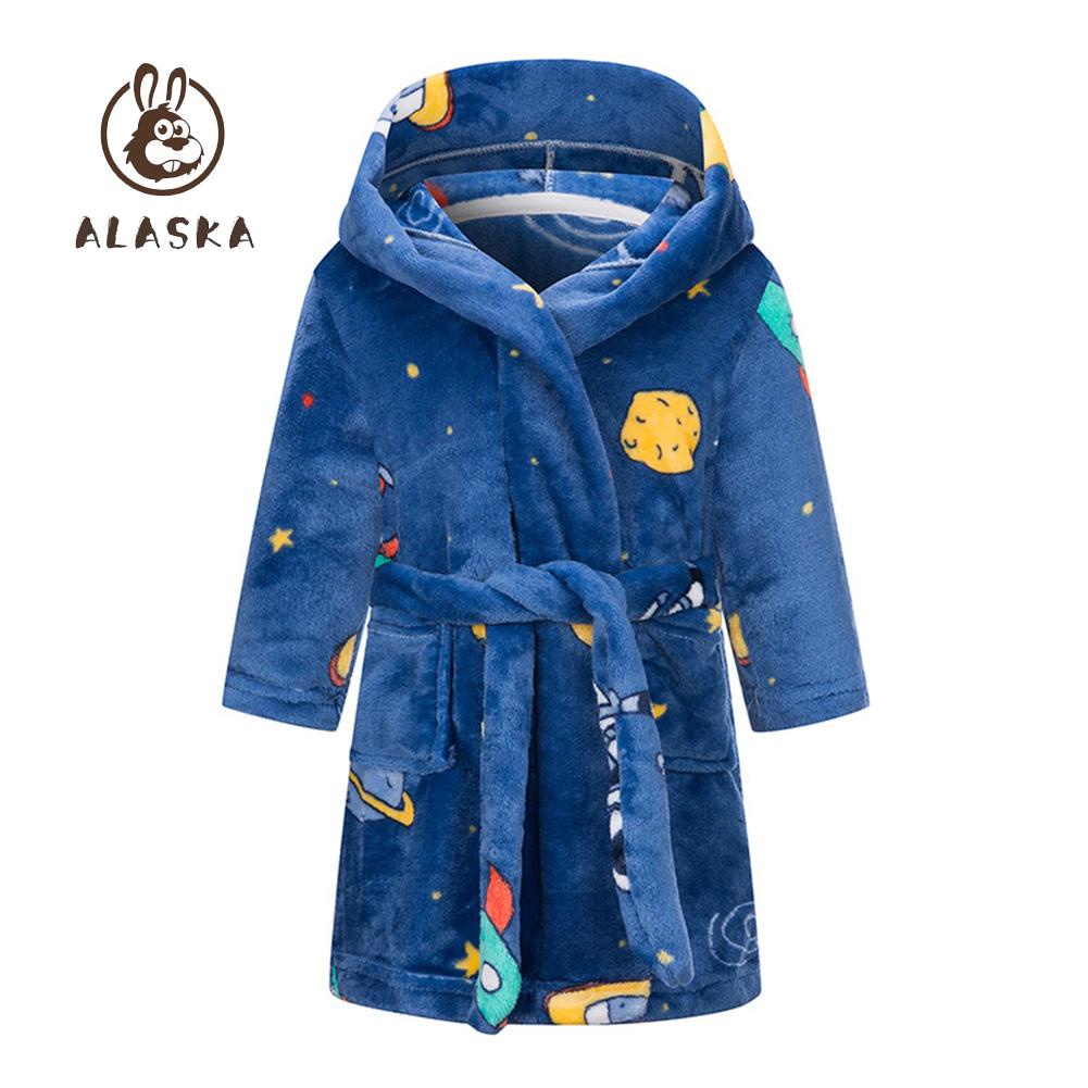 Bộ Đồ Ngủ Pijama Vải Flannel Mềm Mại Giữ Ấm Mùa Đông 22-06 Cho Bé