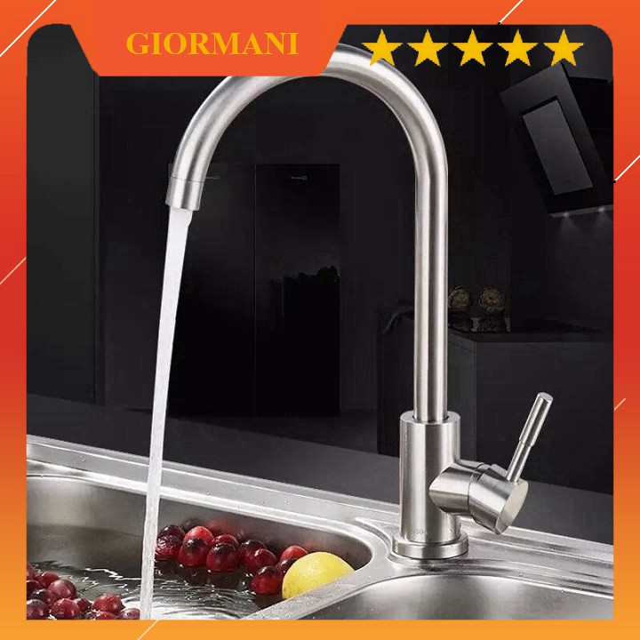 Giá hủy diệt vòi rửa chén, vòi rửa bát inox 304 VRB03 tặng đôi dây cấp inox