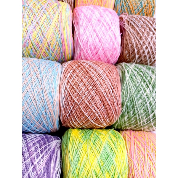 🔥 Cotton Việt Nam Màu Loang Cỡ Sợi 1mm 🔥