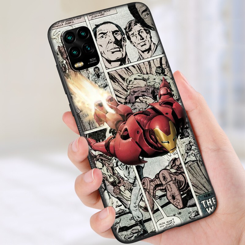 MARVEL Ốp Lưng Phong Cách Iron Man / Iron Man Cho Xiaomi Redmi 7a 6 6a 5a 5 4x 4a Pro Plus 47sf