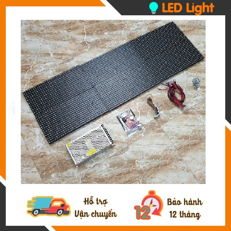 Biển led ma trận P10 full màu, 6 tấm đủ phụ kiện