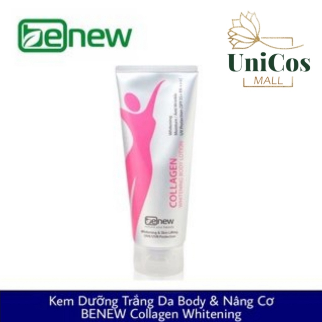 Kem Dưỡng Thể Trắng Da Body Benew Collagen Whitening (200ml)