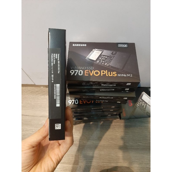 Ổ cứng SSD Samsung 970 EVO plus 500GB PCIe NVMe M.2 2280 - Gen3 x4 MZ-V7S500BW | BigBuy360 - bigbuy360.vn