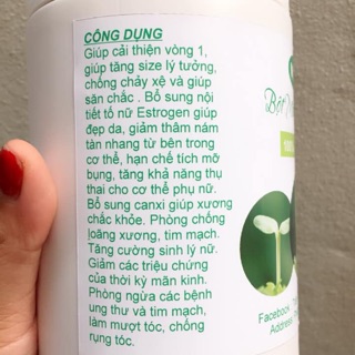 BỘT MẦM ĐẬU NÀNH 1 kg