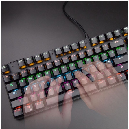Bàn phím cơ Newmen GM320 Led RGB Blue Switch, Chính Hãn 100%, Bảo Hành 12 Tháng