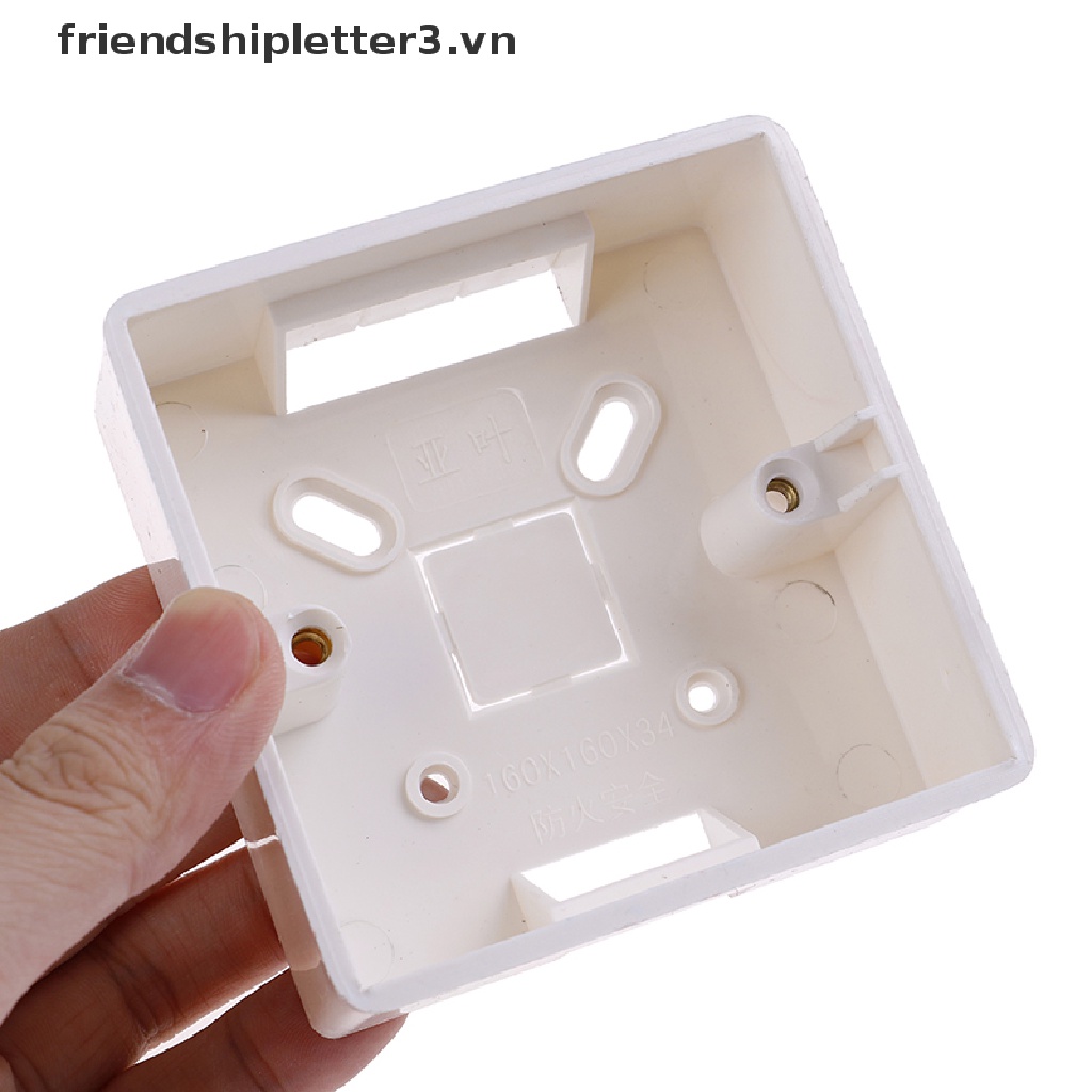 Hộp nối ổ cắm điện tiện lợi 86 kiểu