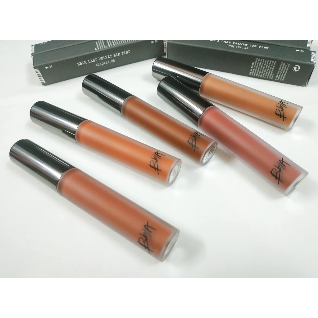 Son kem lì Bbia Last Velvet Lip Tint Version 8 màu #38 Feign Fine 5g