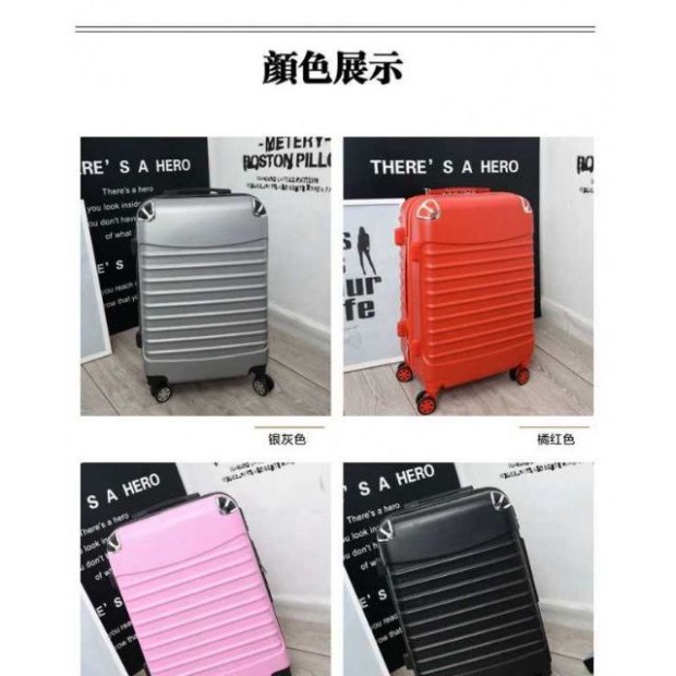 VALI KÉO DU LỊCH CAO CÂP size 20-24 thời trang chống va đập trầy xước, hàng xuất nhập khẩu