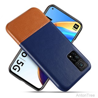 Ốp Điện Thoại Da Pu Phối Nhựa Cứng Cho Xiaomi Mi 10t Pro 5g