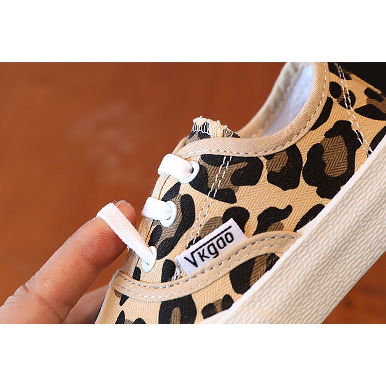 Giày Vải Canvas Đế Bằng Chống Trượt Dễ Thương Cho Bé 2021 26-37