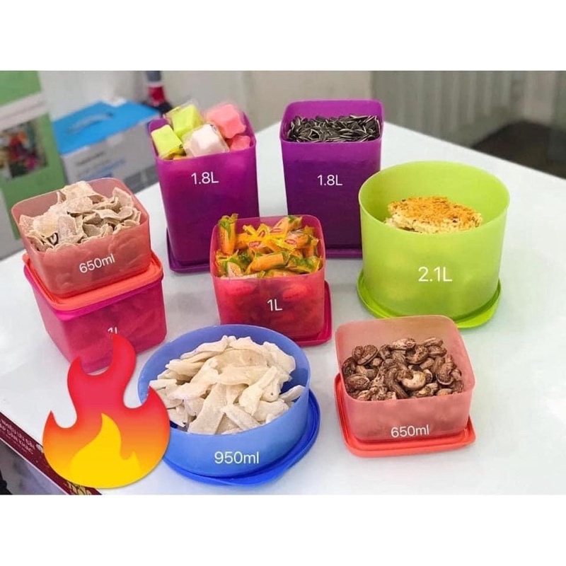 Bộ 8 hộp bảo quản thực phẩm magic set