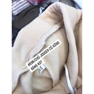 quần joger nỉ lót bông