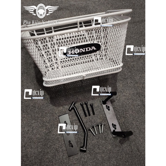 Combo Rổ Xe Mio M3 125cc Kiểu Thái + Pat Gắn MS5531
