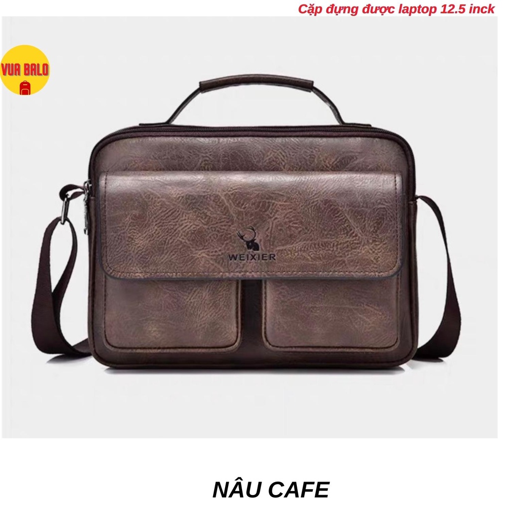 Cặp Đeo Chéo Da PU Phong Cách Thời Trang Hàn Quốc Thương Hiệu WEIXIER - VUA BA LO