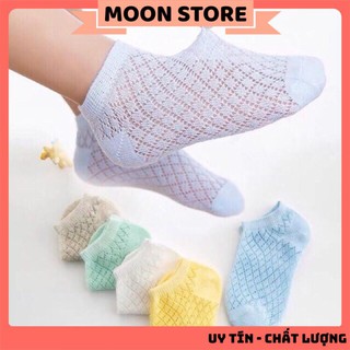 Set 5 đôi tất lưới hè thu trẻ em, tất lưới cho bé