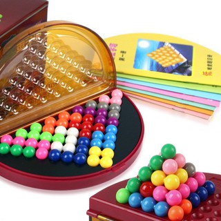 Câu đố viên bi Puzzila - Tam Giác & Chữ Nhật - chơi 2 dạng mặt phẳng và kim tự tháp