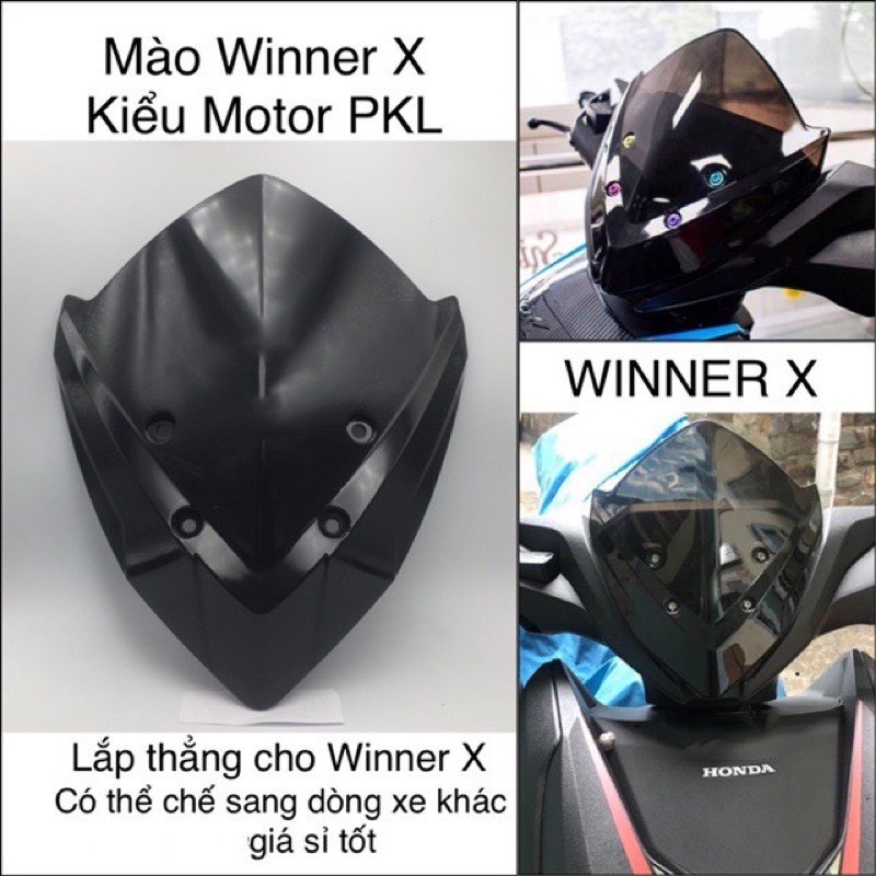 Mão Winner X Kiểu Siêu Nhân Z1000 Kèm 4 Ốc Titan GR5 Xịn
